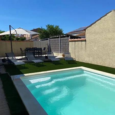 Maison Avec Piscine Et Jardin Casa de Férias Salses-le-Chateau